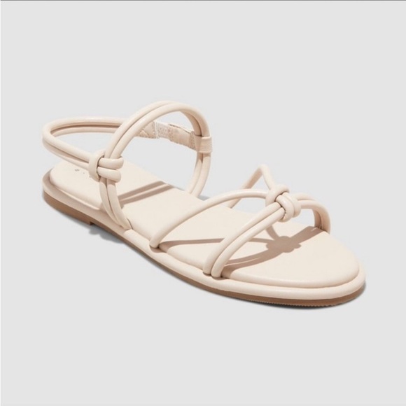 a new day Shoes - NWT A New Day Lara Sandals Off White Size 9